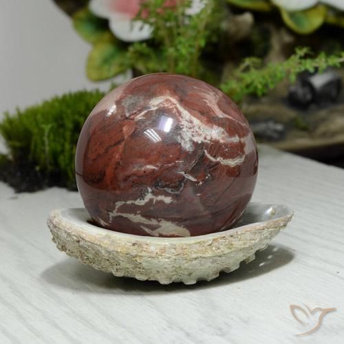 Jaspe Multicolore naturelle Sphère / Boule, 1197.38 ct, Opaque