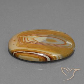 Jaspe Multicolore naturelle ovale, 23.88 ct, Opaque