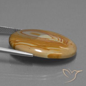 Jaspe Multicolore naturelle ovale, 23.88 ct, Opaque