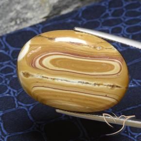 Jaspe Multicolore naturelle ovale, 29.31 ct, Opaque