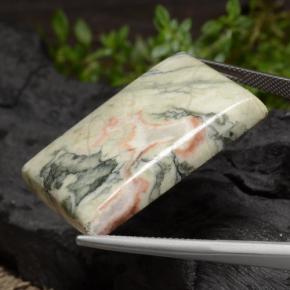 Jaspe Multicolore naturelle Baquette, 59.34 ct, Opaque