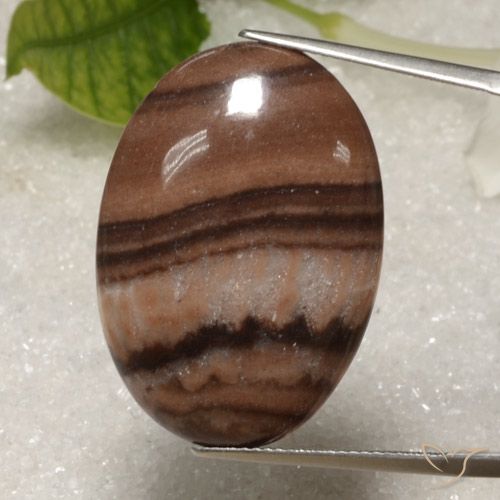 23.78ct Naturel Multicolore Jaspe, ovale, Opaque