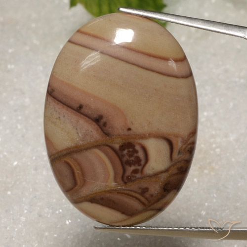 27.52ct Naturel Multicolore Jaspe, ovale, Opaque