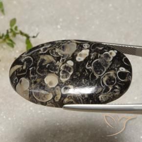 Jaspe Multicolore naturelle ovale, 40.51 ct, Opaque