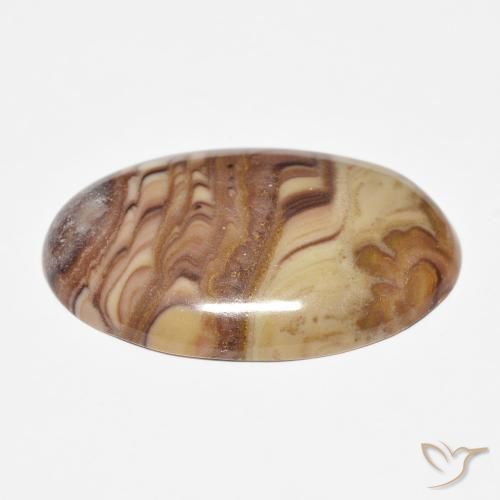 Jaspe Multicolore naturelle ovale, 20.07 ct, Opaque