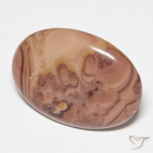 Jaspe Multicolore naturelle ovale, 22.10 ct, Opaque