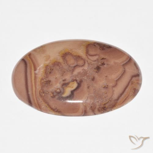 Jaspe Multicolore naturelle ovale, 22.10 ct, Opaque