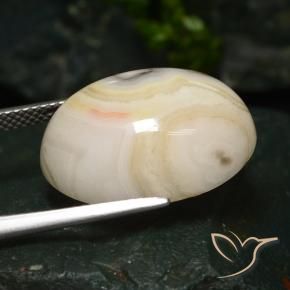 Jaspe Multicolore naturelle ovale, 16.46 ct, Opaque