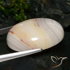 Jaspe Multicolore naturelle ovale, 43.88 ct, Opaque