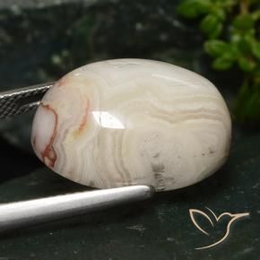 Jaspe Multicolore naturelle ovale, 19.55 ct, Opaque