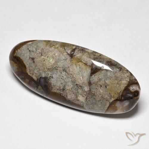 Jaspe Multicolore naturelle ovale, 47.35 ct, Opaque