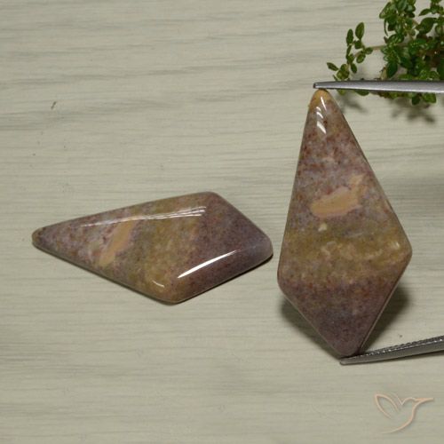 48.56ctw Naturel Multicolore Jaspe, Fantaisie, Opaque