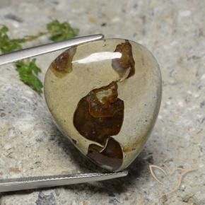 Jaspe Multicolore naturelle En forme de poire, 22.24 ct, Opaque