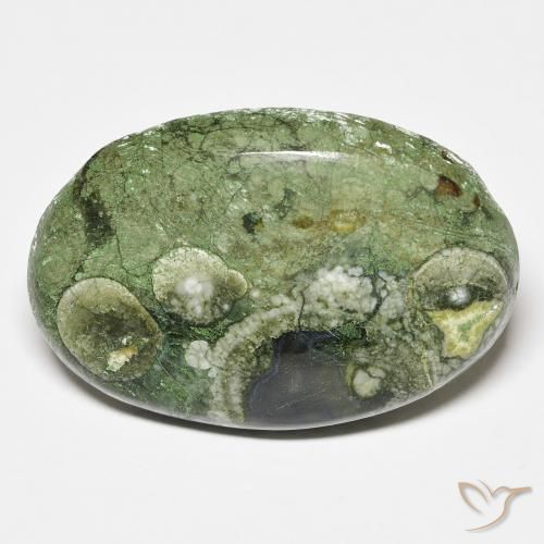 19.43ct Naturel Multicolore Jaspe, ovale, Opaque