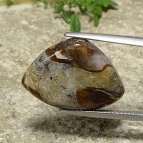 Jaspe Multicolore naturelle Trillion, 9.97 ct, Opaque