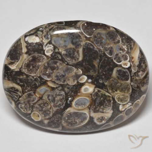 52.92ct Naturel Multicolore Jaspe, ovale, Opaque