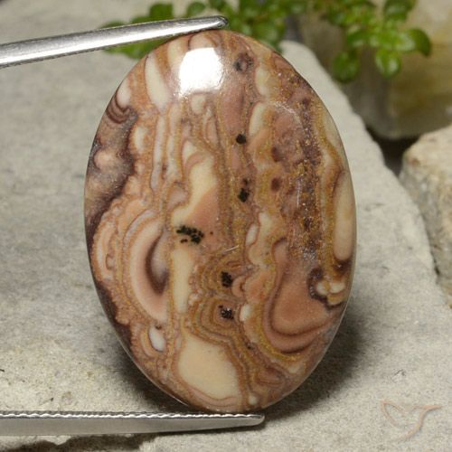 18.62ct Naturel Multicolore Jaspe, ovale, Opaque