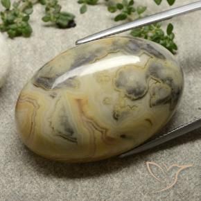 Jaspe Multicolore naturelle ovale, 62.76 ct, Opaque