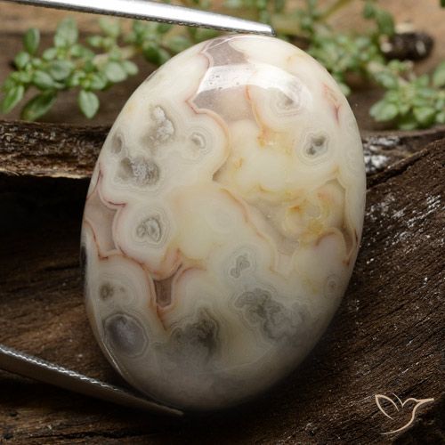 44.66ct Naturel Multicolore Jaspe, ovale, Opaque