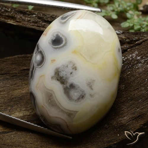 45.18ct Naturel Multicolore Jaspe, ovale, Opaque