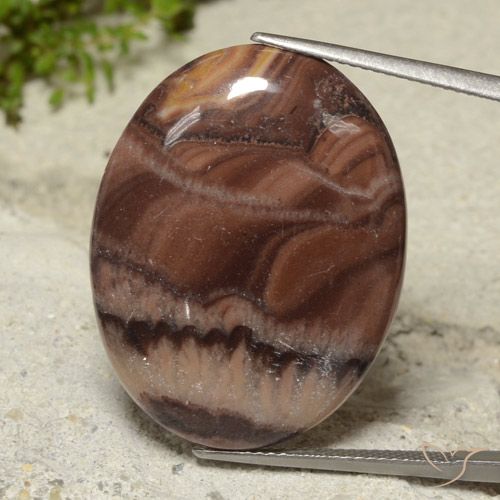 26.28ct Naturel Multicolore Jaspe, ovale, Opaque