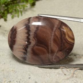 Jaspe Multicolore naturelle ovale, 26.28 ct, Opaque