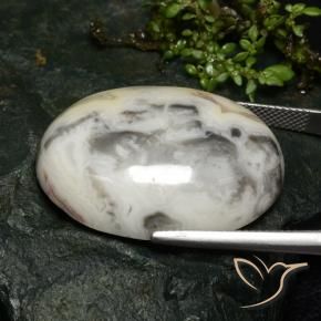 Jaspe Multicolore naturelle ovale, 46.92 ct, Opaque