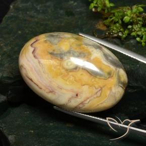 Jaspe Multicolore naturelle ovale, 63.09 ct, Opaque