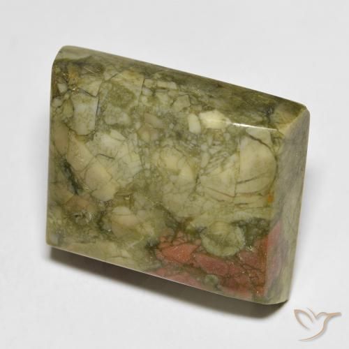 Jaspe Multicolore naturelle Fantaisie, 17.80 ct, Opaque