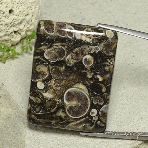 Jaspe Multicolore naturelle Baquette, 49.70 ct, Opaque