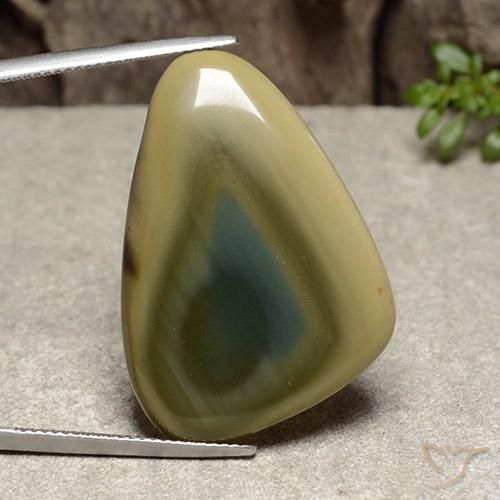 27.27ct Naturel Multicolore Jaspe, Fantaisie, Opaque