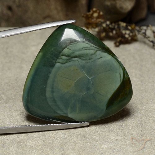 26.70ct Naturel Multicolore Jaspe, En forme de poire, Opaque