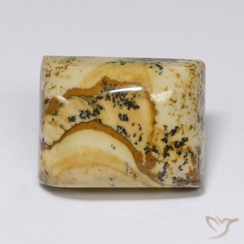 Jaspe Multicolore naturelle Baquette, 15.56 ct, Opaque