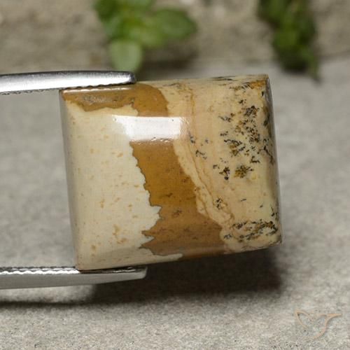 Jaspe Multicolore naturelle Baquette, 17.73 ct, Opaque