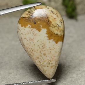 Jaspe Multicolore naturelle En forme de poire, 10.92 ct, Opaque