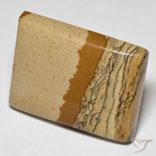 Jaspe Multicolore naturelle Baquette, 41.84 ct, Opaque