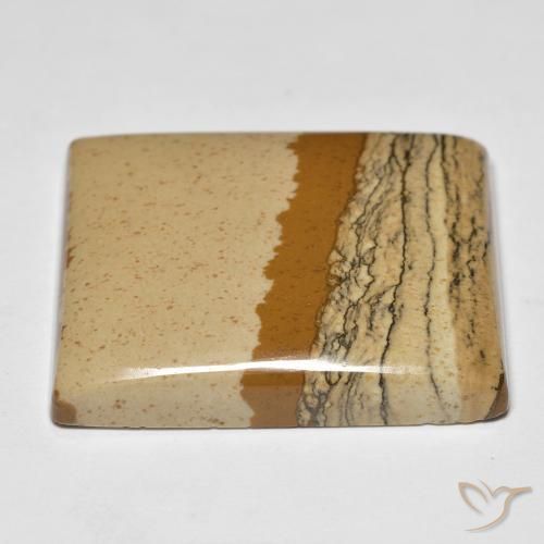 Jaspe Multicolore naturelle Baquette, 41.84 ct, Opaque