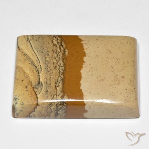 Jaspe Multicolore naturelle Baquette, 50.68 ct, Opaque