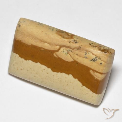 Jaspe Multicolore naturelle Baquette, 26.46 ct, Opaque