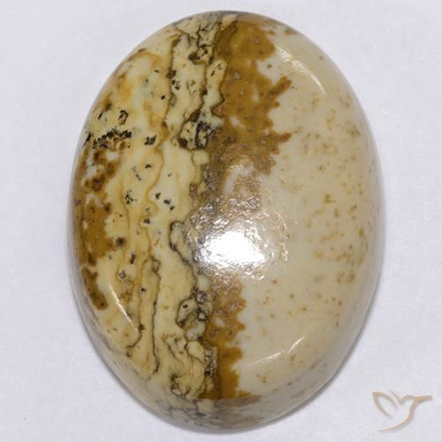 19.96ct Naturel Multicolore Jaspe, ovale, Opaque