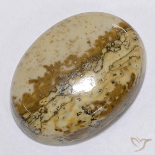 Jaspe Multicolore naturelle ovale, 19.96 ct, Opaque