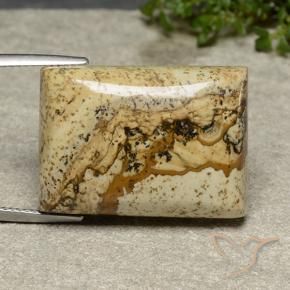 Jaspe Multicolore naturelle Baquette, 31.56 ct, Opaque