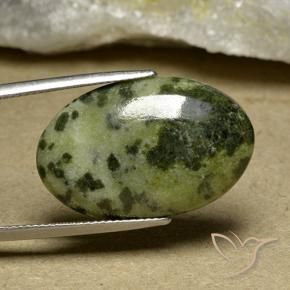 Jaspe Multicolore naturelle ovale, 17.99 ct, Opaque