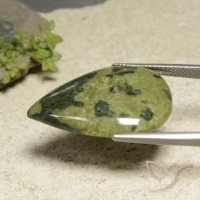 Jaspe Multicolore naturelle En forme de poire, 25.25 ct, Opaque