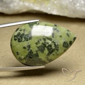 Jaspe Multicolore naturelle En forme de poire, 31.45 ct, Opaque