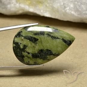 Jaspe Multicolore naturelle En forme de poire, 22.20 ct, Opaque