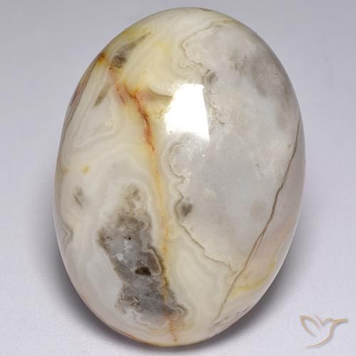 42.94ct Naturel Multicolore Jaspe, ovale, Opaque