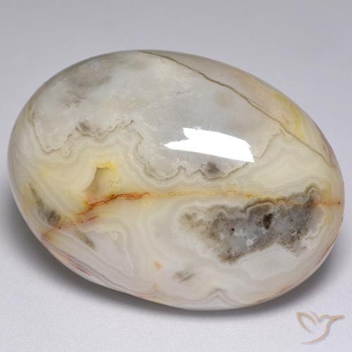 Jaspe Multicolore naturelle ovale, 42.94 ct, Opaque