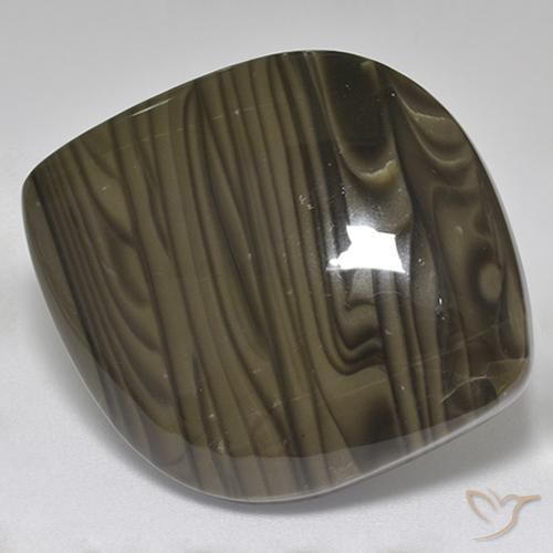 Jaspe Brun chocolat noir naturelle Fantaisie, 32.00 ct, Opaque