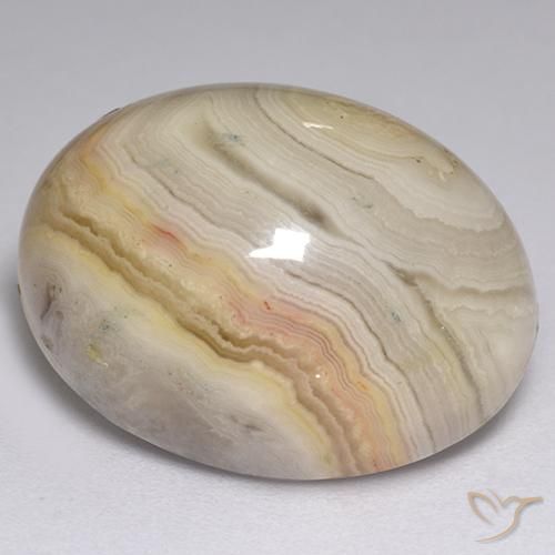 Jaspe Multicolore naturelle ovale, 18.05 ct, Translucide